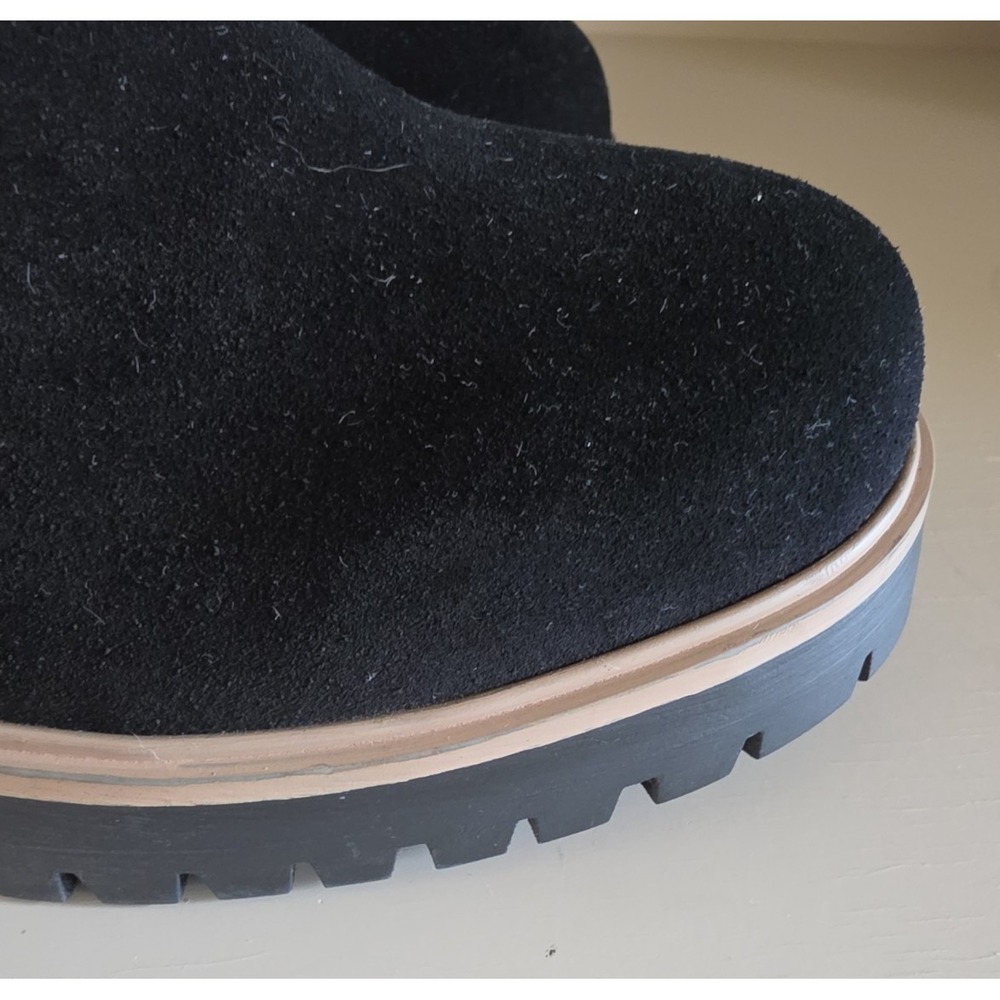 Eddie Bauer Womens Bellingham Chelsea Waterproof Boot in‎ Black Suede Size 10 - Picture 4 of 12